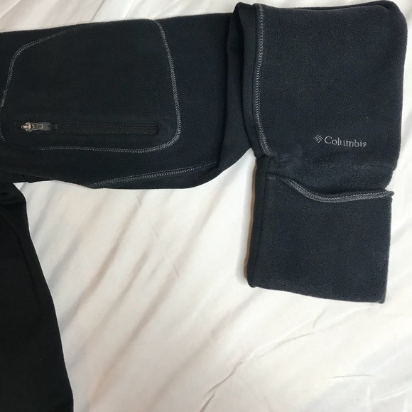 COLUMBIA Fleece Pull On Zip Up Jacket S - Picture 5 of 9
